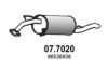 ASSO 07.7020 End Silencer